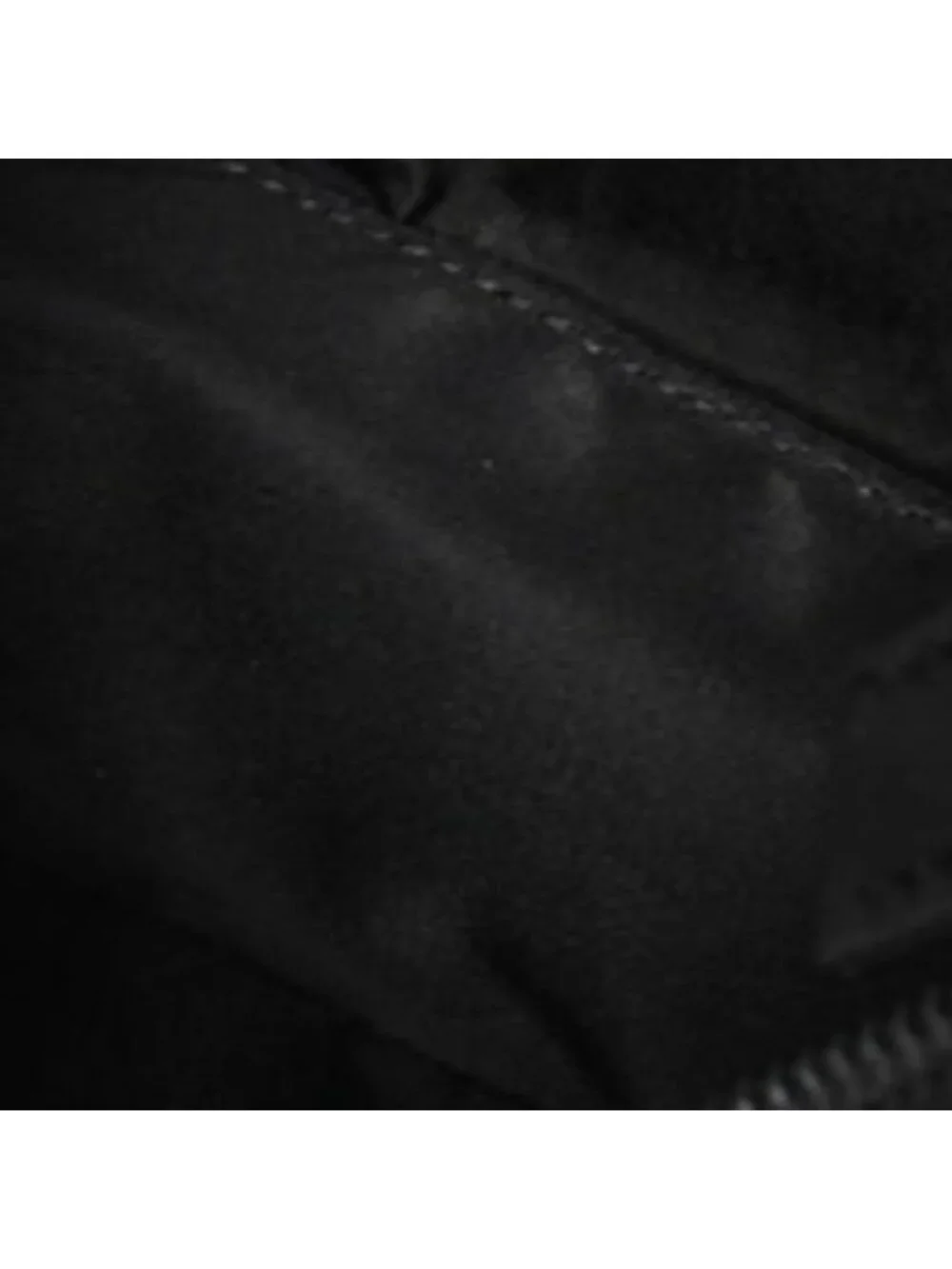 Prada Hobo Handbag Nylon Black